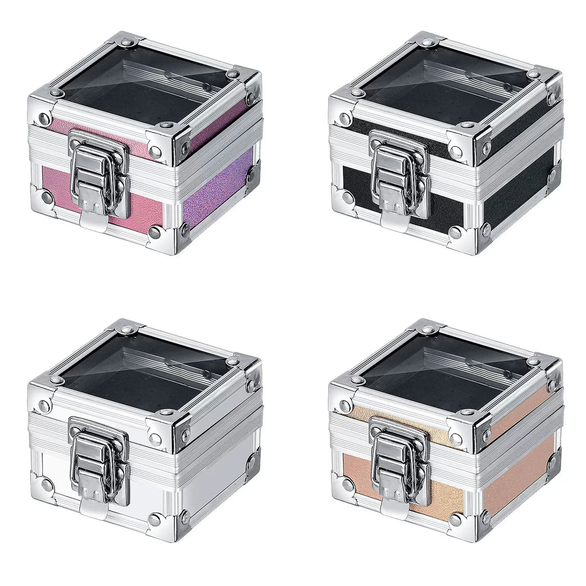 25 Holes Portable Design Lightweight Nail Drill Bit Storage Box Multifunctional Desktop Organizer Container, Nail Supply Organizer, Nail Grinding Head Storage Display Case for Manicure Pedicure Salon Use Nail Art Accessories