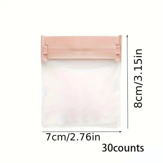 Jewelry Storage Bag, 30pcs/set Jewelry Display Bag, Accessories Box, Multifunctional Jewelry Organizer for Earrings, Rings, Necklaces, Bracelets, Multi Compartment Design, Organizing Tool, Compartmentalized Organizers, Home Jewelry Organizer