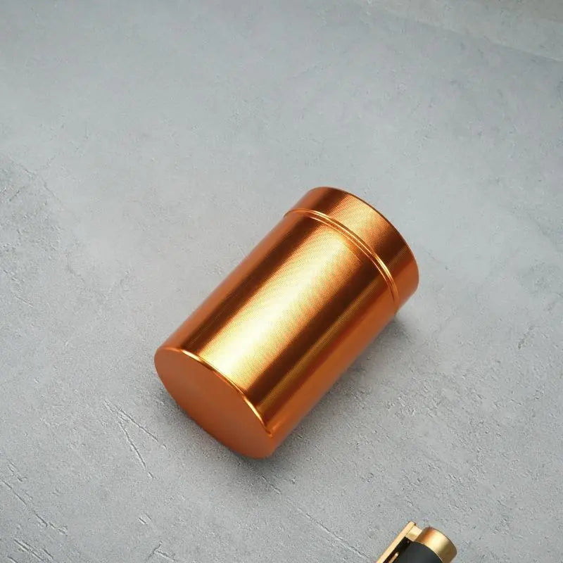 Stash Jar, 1 Count Airtight Smell-proof Aluminum Stash Jar, Sealed Odor-proof Box, Sturdy Box, Pills Storage Jar, Smoking Accessories, Bottles, Coffee Storage Canisters, Canister Container