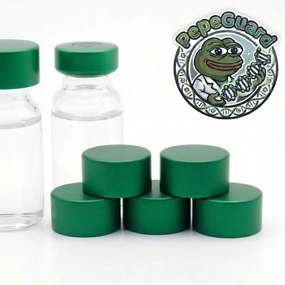PepeGuard Vial Caps - Reusable Protective Organizer for Peptides, GLP-1, Insulin | Fits 3ML, 5ML, 10ML, 30ML Vials