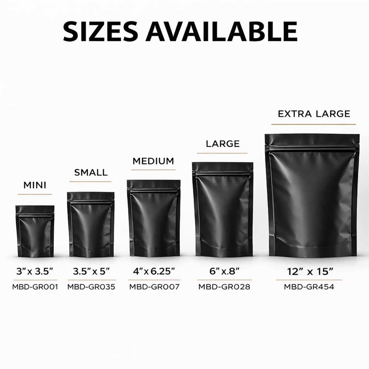 100 Pack Mini | 3" x 3.5" | Storage Bags Assorted Designs | Organizer & Retail Packaging