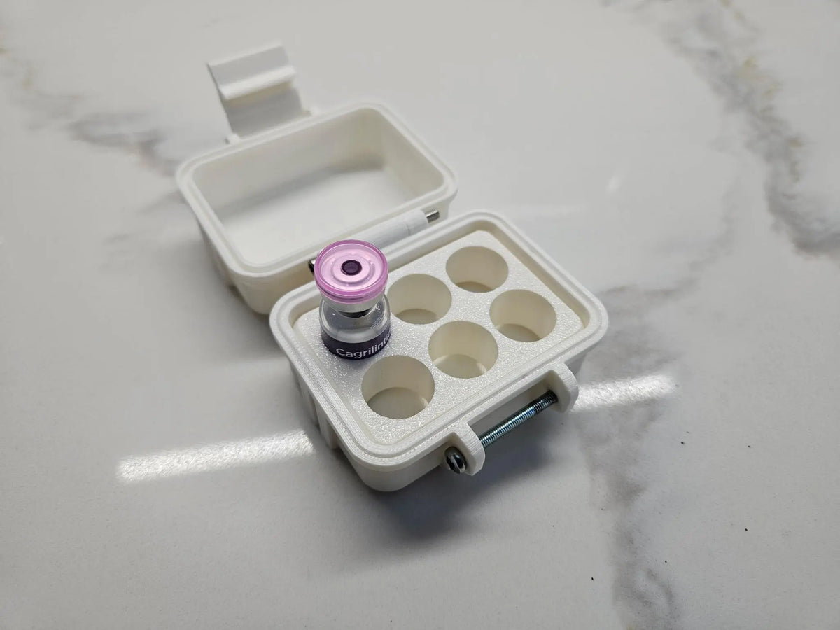 Peptide Vial Case Boxes Organizer - 3ml Multifunctional Storage Solution