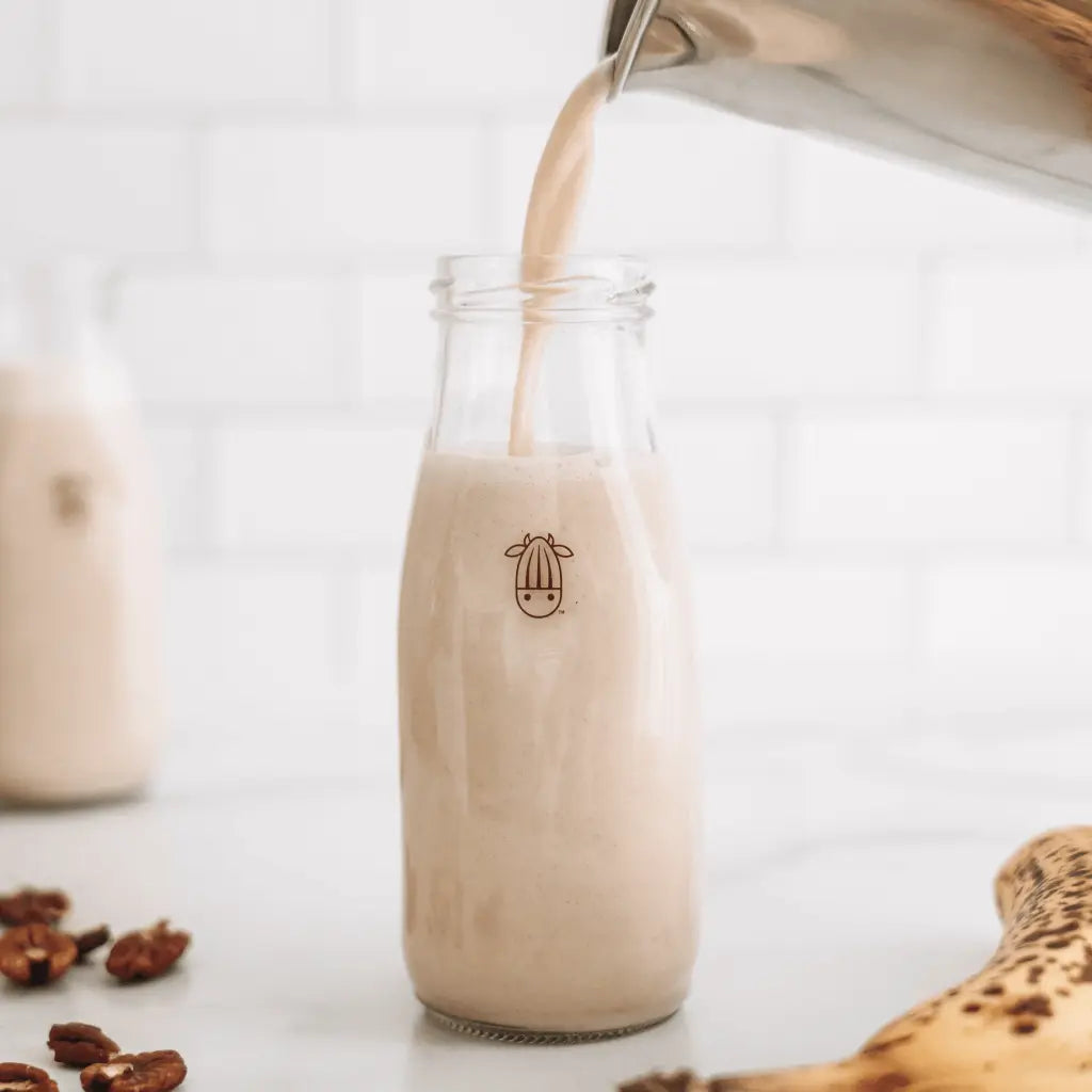 Glass Creamer Bottles - Set of 2
