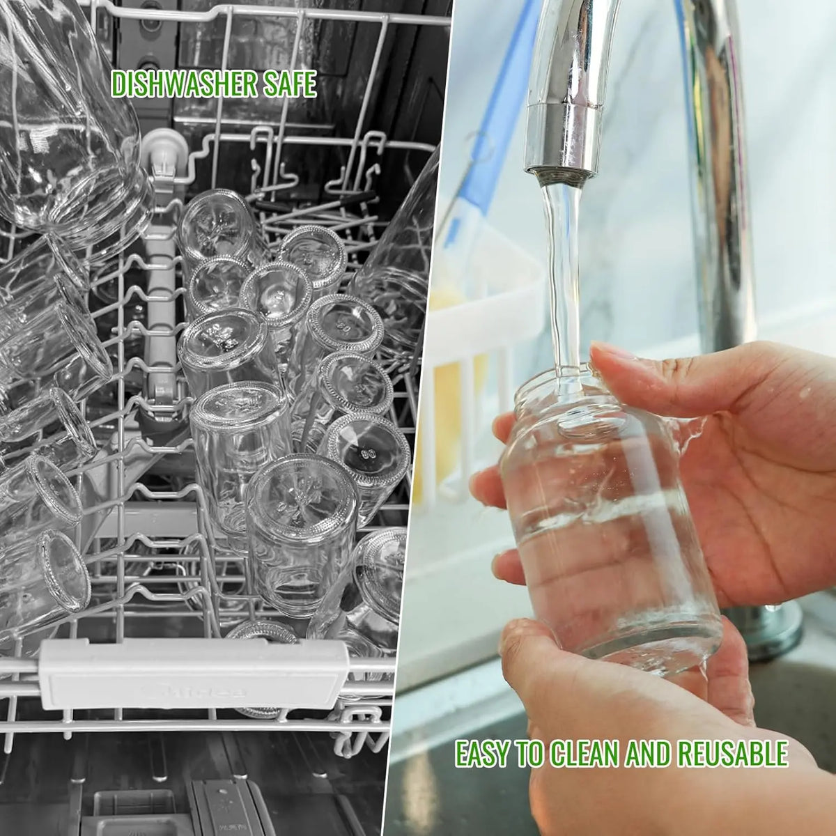 2 oz Glass Ginger Shots Bottle with Caps, 12 pack 60 ml Juice Shot Bottles,Leakproof Small Glass Bottles with Lids for Ginger,Beverages