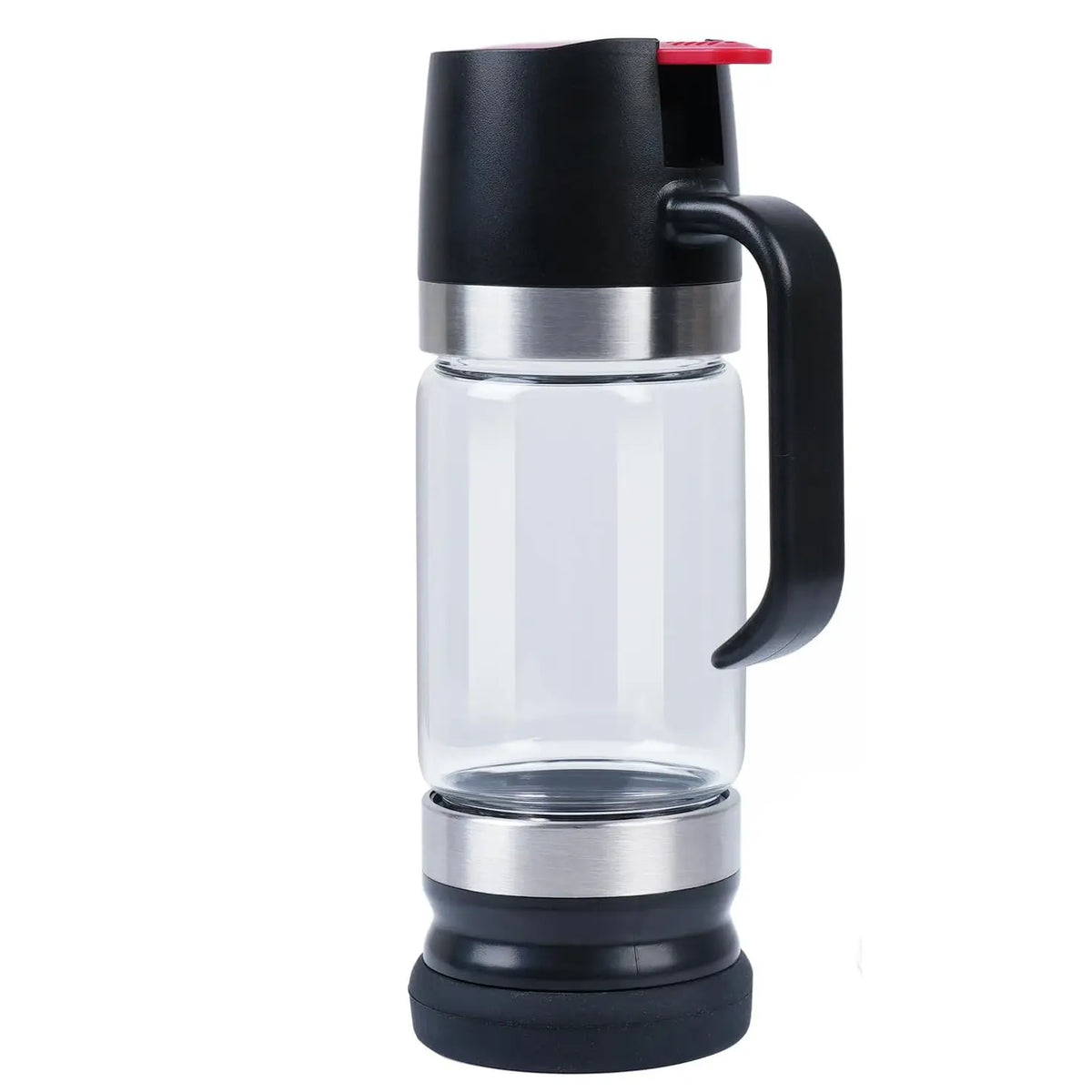 Honey pump bottle，12oz Honey Jar, Leak-Proof with Stand, Glass Honey Dispenser, Easy One-Hand Use, Ideal for Coffee or Tea, No Drip Honey Container, Transparent Container, Dispensing Bottle