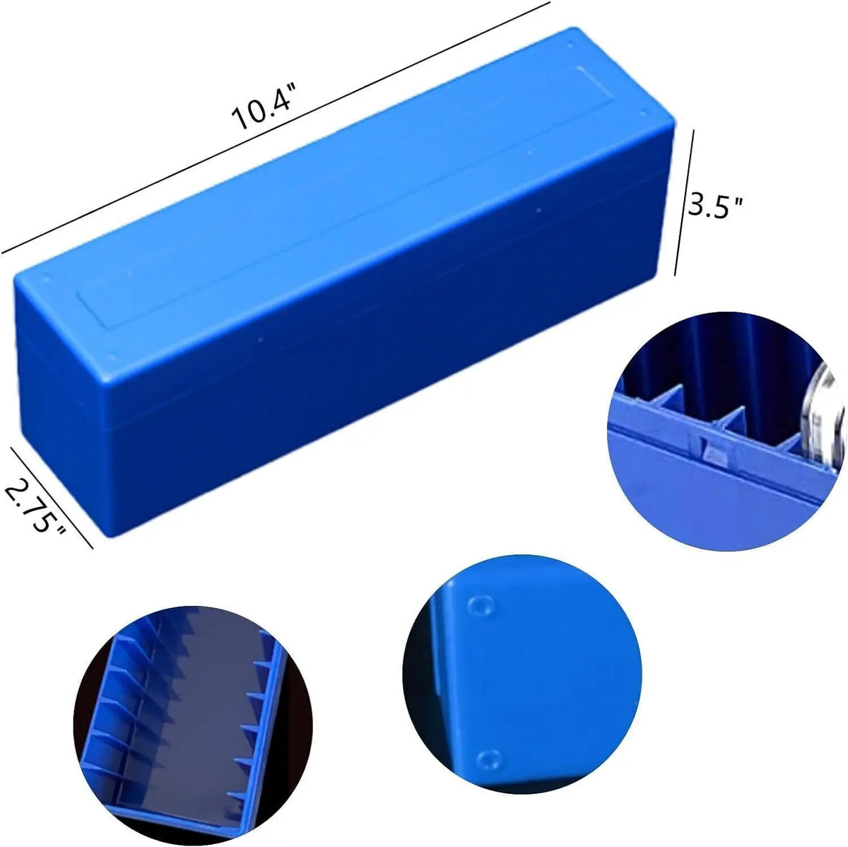 3 Plastic Coin Storage Box Case Coin Holder Tray for PCGS NGC PCCB PMGab 20 Slab