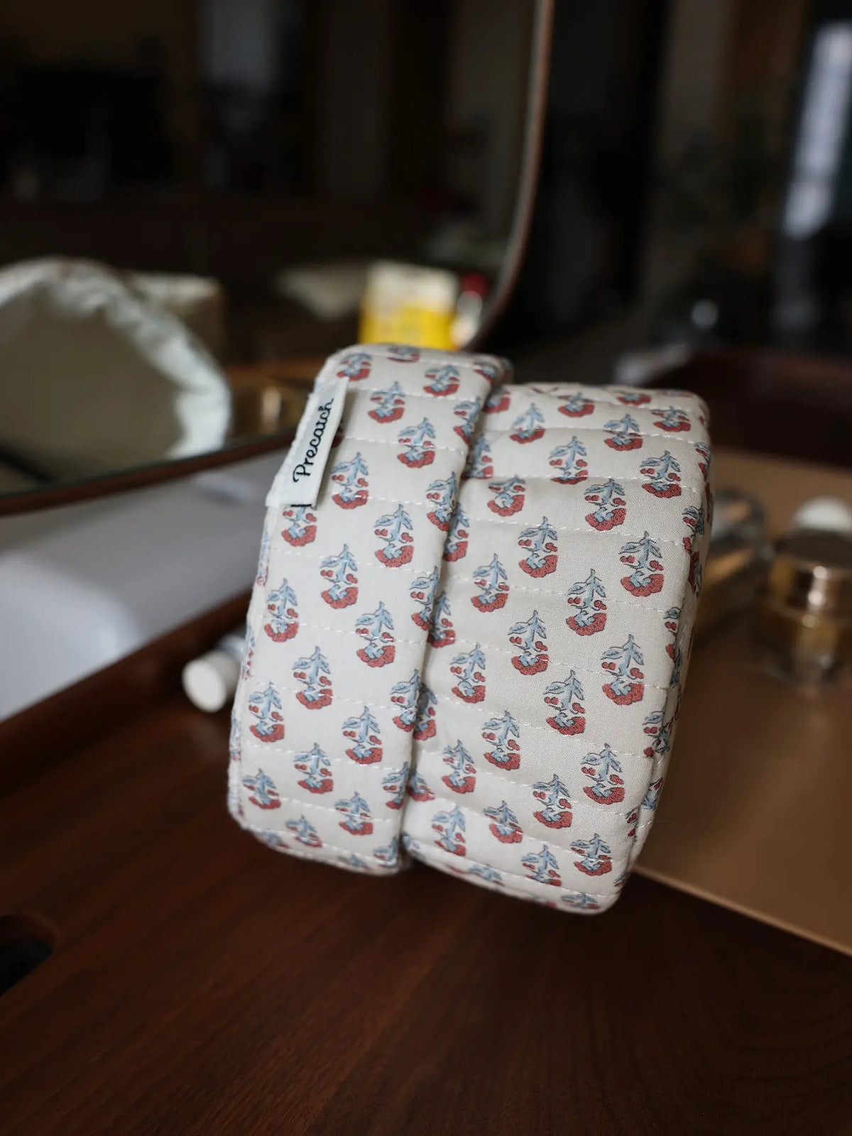 Cute Cartoon Print Makeup Brush Holder, Desktop Eyebrow Brush Organizer, Girls Dorm Room Stationery Storage Box, Kawaii Desk Accessories, Makeup Tool Organizer, Cosmetic Organizers, Make Up Organizers And Storage