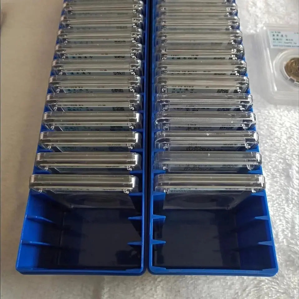 3 Plastic Coin Storage Box Case Coin Holder Tray for PCGS NGC PCCB PMGab 20 Slab