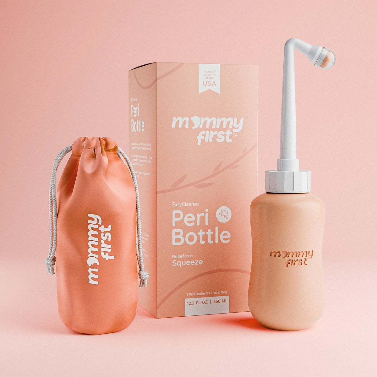 Upside Down Peri Bottle | Sunset Glow - Elegant Design with Unique Shape for Versatile Use