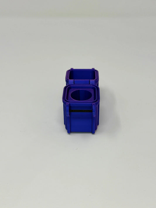 1-Vial 10mL Vial Vault Case | Single Vial Holder | Compact & Travel-Ready