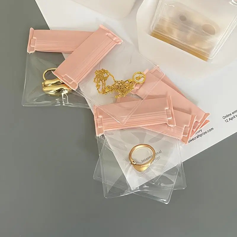Jewelry Storage Bag, 30pcs/set Jewelry Display Bag, Accessories Box, Multifunctional Jewelry Organizer for Earrings, Rings, Necklaces, Bracelets, Multi Compartment Design, Organizing Tool, Compartmentalized Organizers, Home Jewelry Organizer